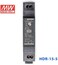 MEAN WELL MeanWell HDR-15-5 Ultra Slim Step-Shape 1SU DIN Rail Power Supply, 5V 2.4A 12W
