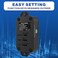 UHPPOTE Access Control Outswinging Door 600lbs Force Electromagnetic LockRemote Control kit