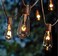 Goothy 20Ft Outdoor Patio String Lights,Set of 20 Glass ST40 Edison Style Bulb String Lights Garden/Backyard Party/Wedding Indoor String Lights(Plus 1 Extra Bulbs-Brown