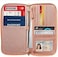 Apadi Travel Document Organizer - RFID Passport Wallet Case Family Holder Id Wristlet