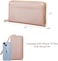 Apadi Travel Document Organizer - RFID Passport Wallet Case Family Holder Id Wristlet
