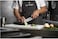 Victorinox VIC-5.2523.17 Fibrox Pro Santoku 7" Granton Blade 1&frac12;" Width at Handle Black