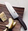 Victorinox VIC-5.2523.17 Fibrox Pro Santoku 7" Granton Blade 1&frac12;" Width at Handle Black