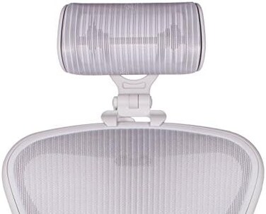 Engineered Now The Original Headrest for The Herman Miller Aeron Chair H4 MineralColors and Mesh Match Remastered Aeron Chair 2017 and Newer Models