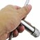 QISF Adjustable T-Handle Ratchet Tap Holder Wrench, 5 Pieces M3-M8 3mm-8mm, Silver