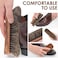 TAKAVU (1- 17cm Horsehair Shoe Shine Brush with Horse Hair Bristles by for Boots, ShoesOther Leather Care (1