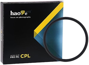 Haoge 77mm MC CPL Multicoated Circular Polarizer Polarizing Lens Filter for Canon 70-200mm f/2.8L, 17-40mm f4L, 100-400mm f/4.5-5.6L, 24-105mm f/3.5-5.6, 24-105mm f/4L is, 24-70mm f/4L Lens
