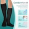 BraceAbility Replacement Sock for Orthopedic Walking BootsMedical Tube Socks to Wear Under Air Cam Walkers, Fracture Boot