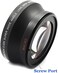 Big Mike's 40.5mm Wide Angle Lens for Sony Alpha A5000, A5100, A6000, A6300, A6500, NEX-5TL, NEX-6 Digital Camera That has Sony 16-50mm f/3.5-5.6 OSS Alpha E-mount Retractable Zoom Lens