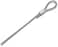 Petutu Aluminum Crimping Loop Sleeve for Wire Rope and Cable 200PCS 1/16" Crimping-Loop