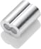 Petutu Aluminum Crimping Loop Sleeve for Wire Rope and Cable 200PCS 1/16" Crimping-Loop