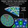 Viper Ion Electronic Dartboard, Illuminated Segments, Light Based Games, Green and Blue Segment Colors, Ultra Thin Spider to Increased Scoring Area