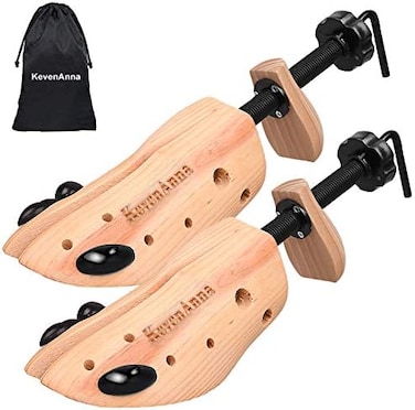 KevenAnna UpgradeVersion Shoe Stretcher Professional Shoe Trees Stretch Width Length for Men Women, Wm's Size(3.5--7
