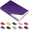 Padike Business Name Card Holder Luxury PU LeatherStainless Steel Multi Card Case,Business Name Card Holder Wallet Credit Card ID Case