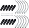 JooFn Bike V Brake Noodle Cable Guide Pipe Rubber Boots Bicycle Cycling 2 Set(4Pcs