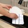 AMOUR INFINI Dish Cloths Set of 8 &ndash; Highly Absorbent, Super Soft Multi-Purpose 12x12 Inch Terry Cotton Dishcloth for Kitchen Cleaning, Drying Dishes, Wiping (Dark Grey