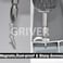 Griver 100 Pack Strip Light Mounting Brackets,Fixing Clips,One-Side Fixing,100 Screws Included (Ideal for 12mm Wide IP68 Silicone Cover Strips