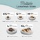 Best Friends by Sheri The Original Calming Donut Cat and Dog Bed in Lux Fur Gray, Small 23