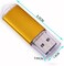 Ebamaz USB Flash Drives 2.0 Metal Key Pack of 5 Colors (512MB,Not GB,Smaller Than 1GB,Blank