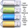 Ebamaz USB Flash Drives 2.0 Metal Key Pack of 5 Colors (512MB,Not GB,Smaller Than 1GB,Blank