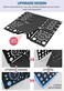 BoxLegend V3 Shirt Folding Board t Shirts Clothes Folder Durable Plastic Laundry folders Folding Boards,Black
