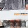 Cozystar Wearable Blanket Hoodie with Giant Pocket （Pet Won't LeaveExtra Soft Sherpa Fleece Thick Warm ＆ Cozy Oversized Sweatshirt Blanket Jacket with Sleeves Gifts for Adult Men Women - Grey, Grey,