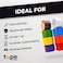 WOD Tape VTC365 Black Vinyl Pinstriping 1/4 inch x 36 yds. for School Gym Marking Floor, Crafting,Stripping Arcade1Up, Vehicles and More