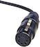 UFQ Aviation headset AB-GA Airbus XLR to GA dual plugs Pilot Headset Adapter 5 pin female airbus XLR connector to GA twin plugs aviation headset adapter free with super high density sponge with O ring