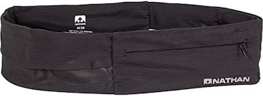 Nathan Running Belt &ndash; The Zipster Lite &ndash; Waist Pack with 2 Zippers. Bounce Free Pouch/Lightweight/Runners Fanny Pack. Fits All iPhones, Android, Samsung. for Men and Women.
