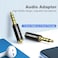 Vention VENTION Gold Plated 2.5mm Female Jack to 3.5mm Male Jack Stereo Full Metal Earphone Audio Headphone Adapter Connector Converter Support MIC Function (2 Pack