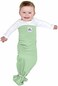 The Ollie Swaddle (Meadow-Helps to Reduce The Moro (StartleReflex - Made from Custom Moisture-Wicking Material-No Overheating-Size Adjustable for All Months of Babies