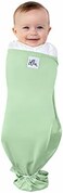 The Ollie Swaddle (Meadow-Helps to Reduce The Moro (StartleReflex - Made from Custom Moisture-Wicking Material-No Overheating-Size Adjustable for All Months of Babies