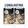 Lukcase 10 pcs Diamond Cutting Wheel Cut Off Discs Coated Rotary Tools W/Mandrel 22mm for Dremel