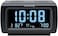 DreamSky Decent Alarm Clock Radio with FM Radio, USB Port for Charging, 1.2 Inch Blue Digit Display with Dimmer, Temperature Display, Snooze, Adjustable Alarm Volume, Sleep Timer.