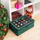 صندوق تخزين منظم زينة عيد الميلاد Tiny Tim Totes Green Premium48
