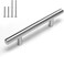 homdiy Brushed Nickel Cabinet Hardware Knobs Handles - HD201SN T Bar Kitchen Drawer Pulls Handles Stainless Steel 30 Pack Hole Centers:3-1/2in(90mmHD201SN