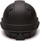 Pyramex Safety Ridgeline Pyramex Cap Style Hard Hat, Vented, 4-Point Ratchet Suspension, Black Graphite Pattern
