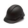 Pyramex Safety Ridgeline Pyramex Cap Style Hard Hat, Vented, 4-Point Ratchet Suspension, Black Graphite Pattern