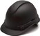 Pyramex Safety Ridgeline Pyramex Cap Style Hard Hat, Vented, 4-Point Ratchet Suspension, Black Graphite Pattern