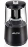 JARLINK Electric Pencil Sharpener, Heavy-duty Helical Blade to Fast Sharpen, Auto Stop for No.2/Colored Pencils(6-8mm, USB/Battery Operated in School Classroom/Office/Home (Black