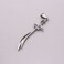ZKDC Islam muslim HZ Zulfiqar Sword of Imam Ali stainless steel necklace 60 cm chain