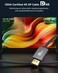 IVANKY VESA Certified DisplayPort Cable, 6.6ft DP Cable 1.2, [4K@60Hz, 2K@165Hz, 2K@144Hz], Gold-Plated High Speed Display Port to Display Port Cable, for Gaming Monitor, Graphics Card, TV, PC, Laptop
