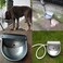 Lucky Farm Automatic Water Feeder Trough Bowl with Pipe for Cattle Horse Goat Sheep Dog Animals Stainless Pet Livestock Tool