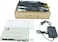 ADNET منفذان SFP مفتوحان، 4 منافذ نحاسية UTP Cat5e/Cat6 بسرعة 10/100/1000 - إيثرنت جيجابت - محول وسائط ألياف ضوئية - مفتاح صغير - استشعار تلقائي - منفذ SFP يدعم أي نوع Mini GBIC/SFP جيجابت