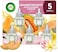 Air Wick Plug in Scented Oil Refill, 5ct, Summer Delights, Air Freshener, Essential Oils