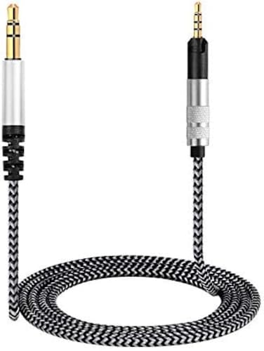 Tiandirenhe Replacement Cable for Sennheiser HD598 HD558 HD518 HD 598 Headphone Earphone Headset 3.5mm to 2.5mm Stereo Bass 1.8m Audio Cables (Hd598