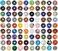 Justinstones 30mm Donut Beads Wholesale Lot Semi-precious Gemstone for Jewelry Making