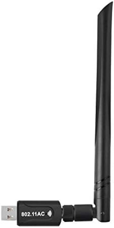 Connecting Realtek RTL8812 USB Wireless Adapter 1200 Mbps with 5 dBi Antenna Dual Band AC1200 WiFi Dongle IEEE 802.11 a b g n ac for Laptop Desktop USB 3.0 Network Adapter Support Windows 10 Mac Linux