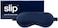 Slip Silk Sleep Mask, Navy (One Size- 100% Pure Mulberry 22 Momme Silk Eye Mask - Comfortable Sleeping Mask with Elastic BandPure Silk Filler and Internal Liner