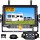 Rohent DohonesBest Digital Wireless Backup Camera High-Speed Observation System with 7in HD Monitor IP69K Waterproof Night Vision
